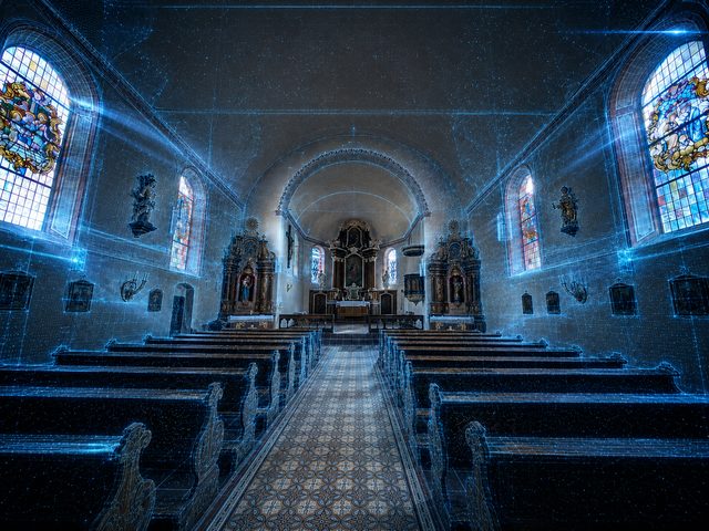 3D-Scan der Alten Kirche Hillscheid